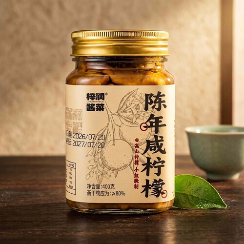 【十年陈】广西酸柠檬腌制广西特产咸柠檬正宗咸柠七咸柠泡水喝