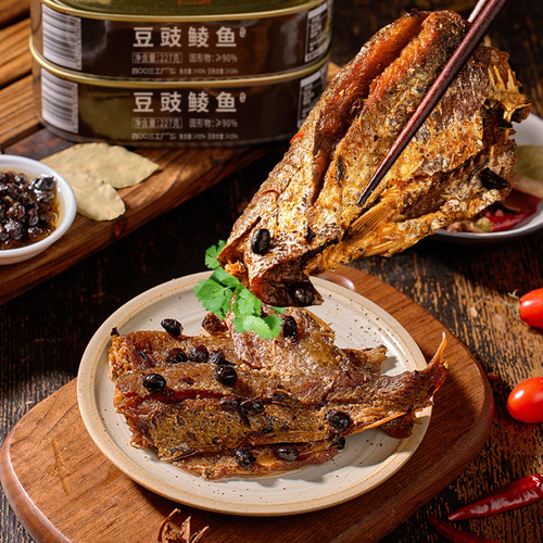 227g豆豉鲮鱼罐头下饭菜