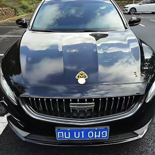 麦当劳立标磁吸车标高颜值汽车摆件适用于迈巴赫3D打印立体装饰贴