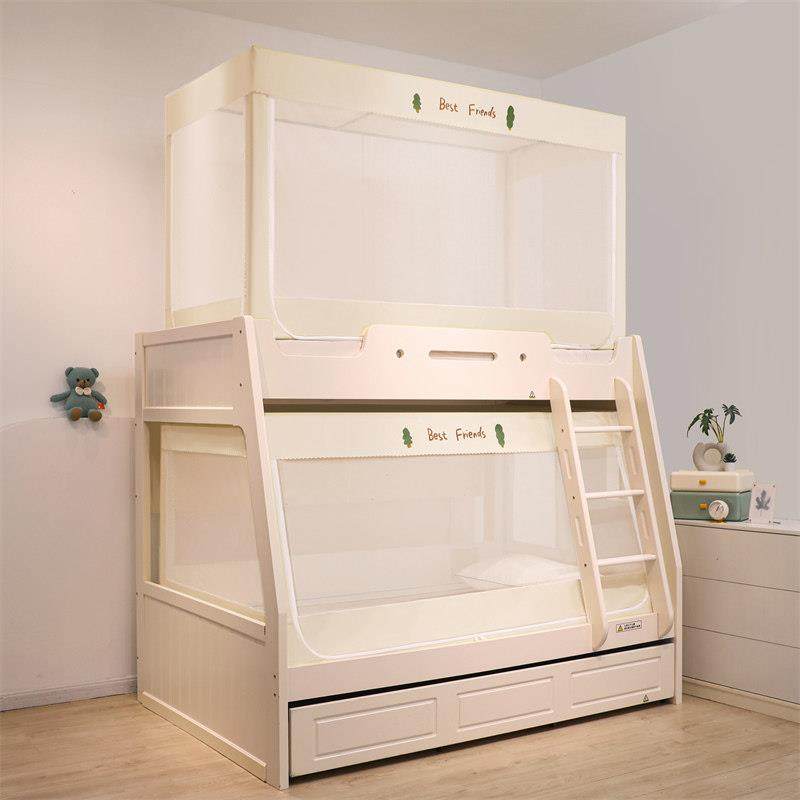 子母床蚊帐1.2m上下铺1.5梯形家用遮光高低床1.3米儿童双层床学生,床上用品,蚊帐,淘宝优惠券,粉丝福利购,淘宝优惠卷