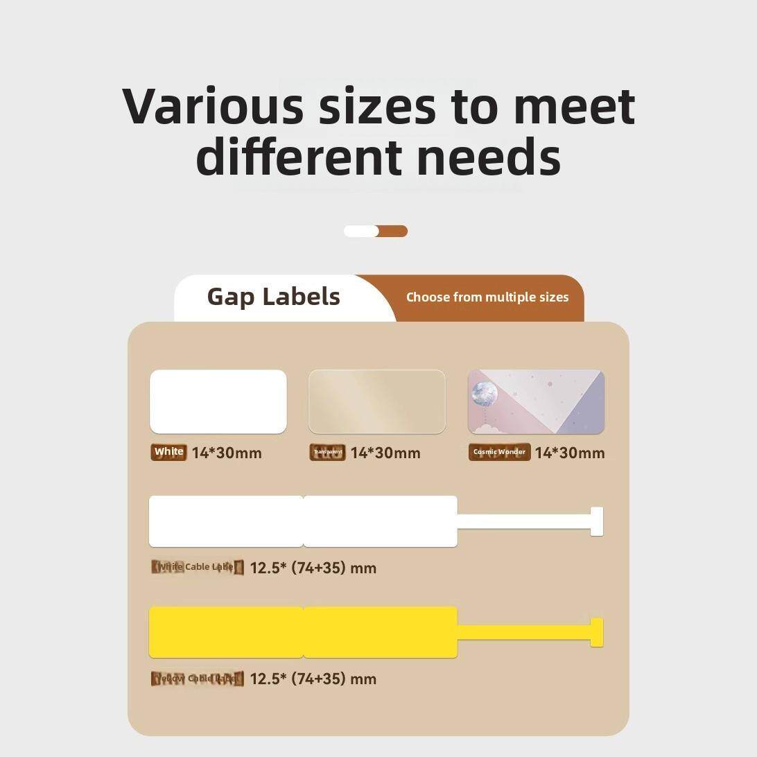 硕方G15mini/15/15pro/G18标签机热缩管线缆缠绕连续模切色带纸