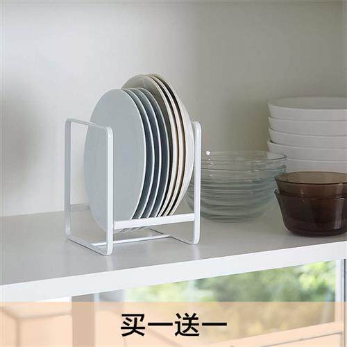 日式居家碗碟架厨房橱柜吊柜餐碟碗盘沥水收纳架置地式立地式家用