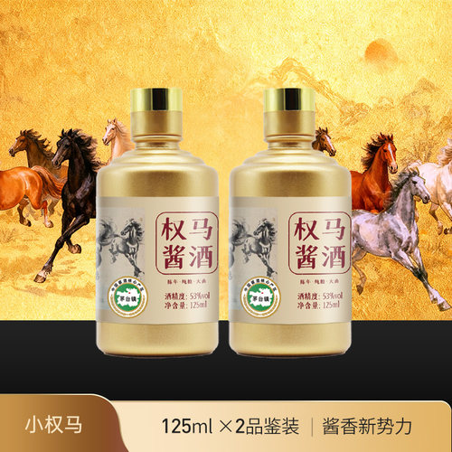 权马家用自饮品鉴小酒53°口粮酒