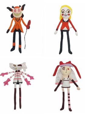 Alastor毛绒公仔玩偶地狱客栈阿拉斯托卡通人物