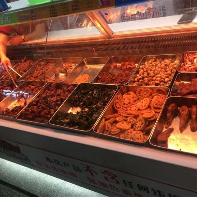 冰柜猪肉灯展示柜冰箱生鲜灯熟食灯红光粉红色照S明卤肉5灯管专。