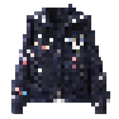 海军领刺绣羊羔毛短外套女