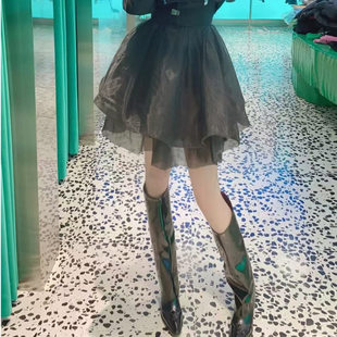 DN高端定制2025春季新款时尚设计师款甜酷修身两件套西装连衣裙女