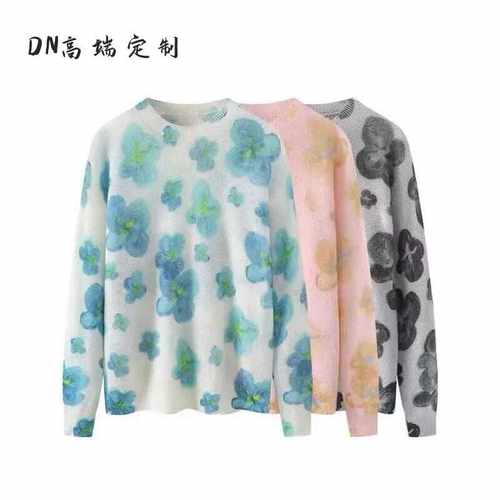 宽松百搭减龄时尚高端定制DN毛衣