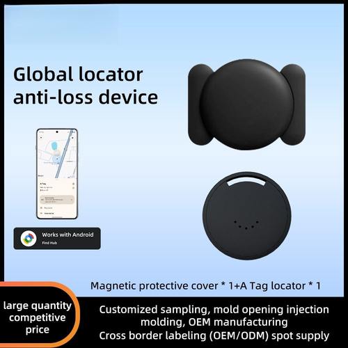 谷歌防丢器爆款Google圆形全球定位器Find hub查找物品追踪器