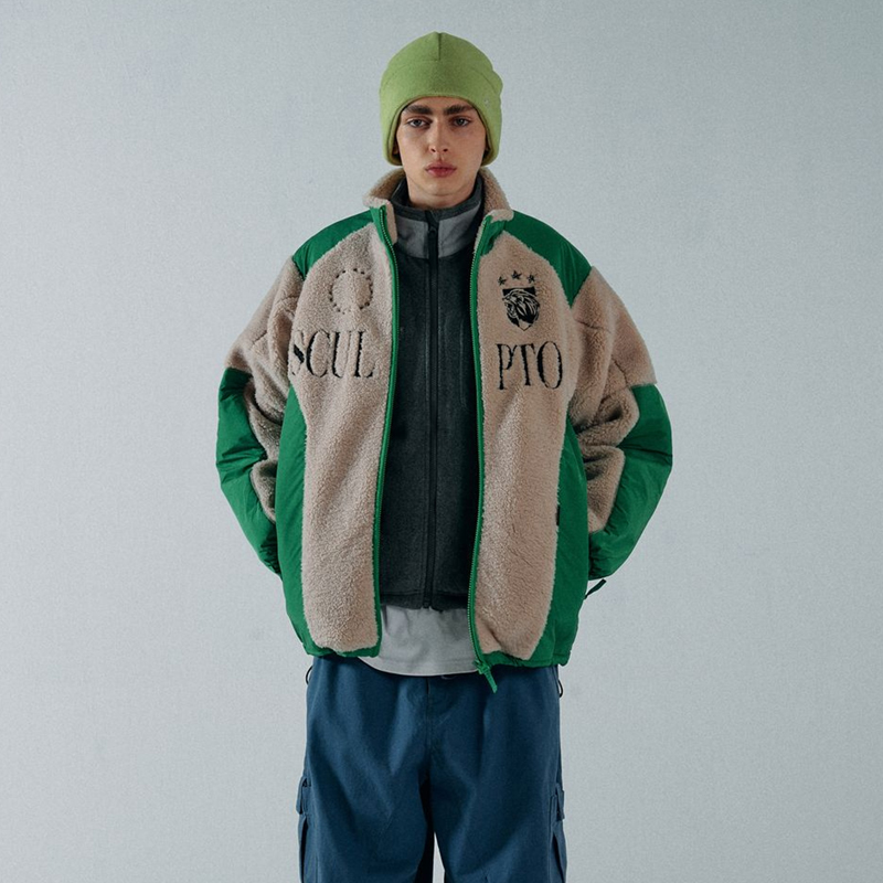 SCULPTOR摇粒绒运动外套