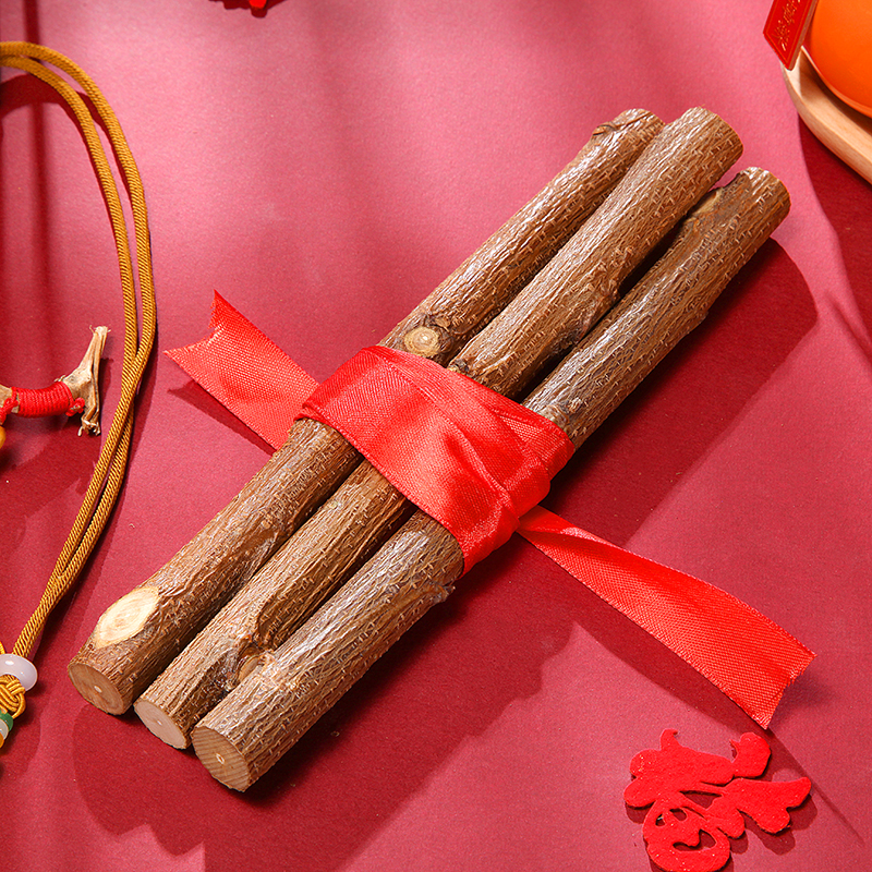 陶欢品20年老桃木套木棍