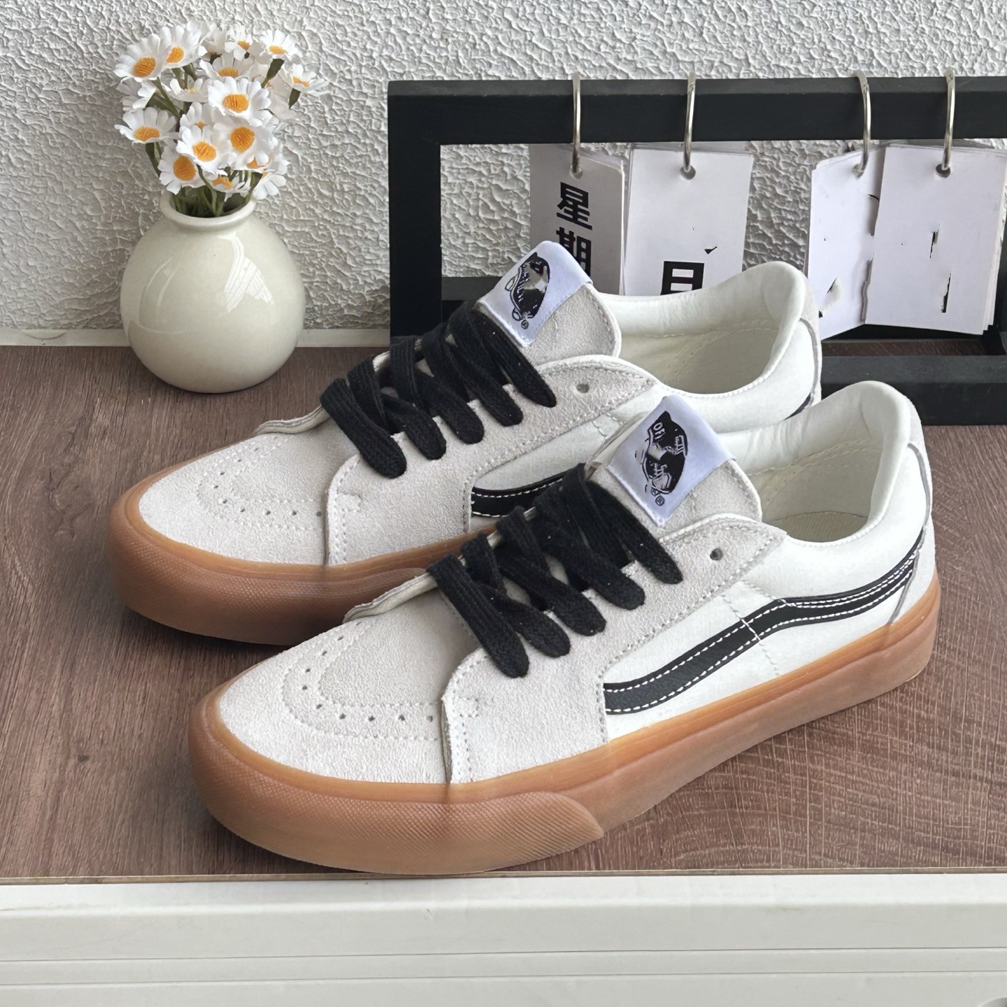 余文乐经典款低帮SK8-LOW 生胶底男女鞋板鞋帆布鞋VN0A4UUK6BT