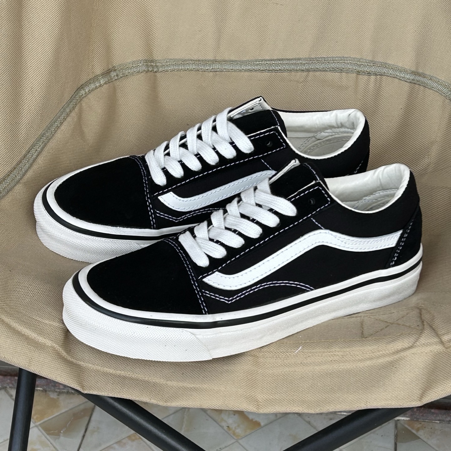 经典黑白棋盘格Old Skool 36 DX 安娜海姆防滑低帮帆布板鞋男女鞋