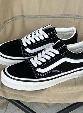 经典黑白棋盘格Old Skool 36 DX 安娜海姆防滑低帮帆布板鞋男女鞋
