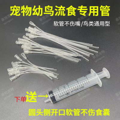 鹦鹉雏鸟流食专用管喂奶神器