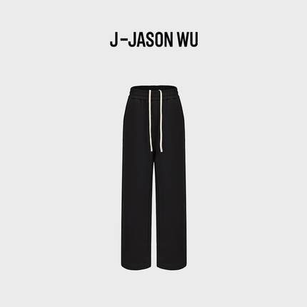 JASON WU-J系列空气层休闲垂感直筒简约通勤卫裤情侣男女同款裤