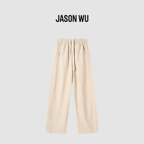 JASON WU-J系列时尚都市风系带休闲裤长裤