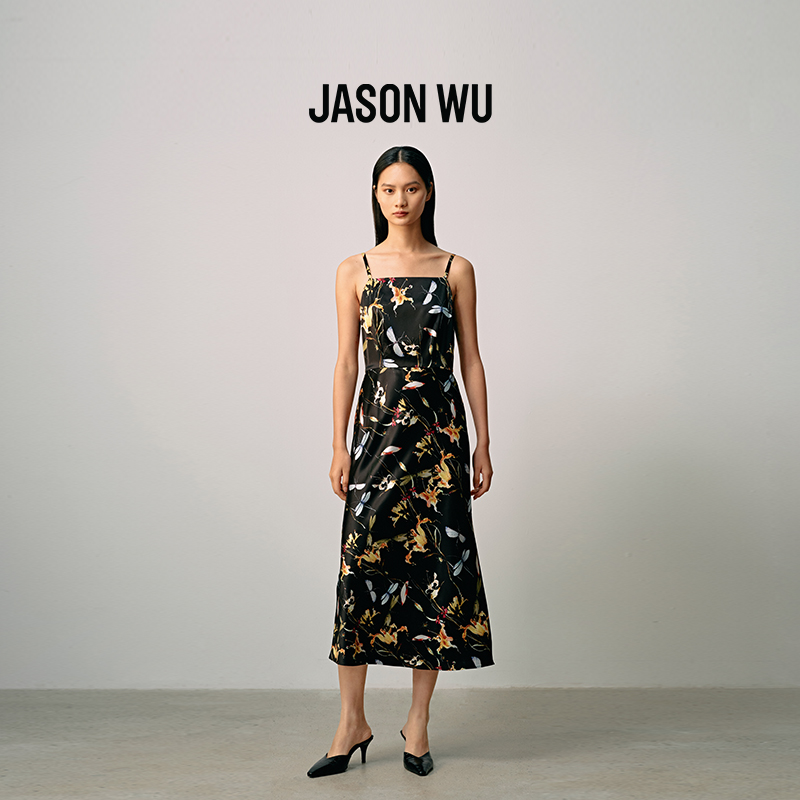 JASONWU吊带连衣裙修身