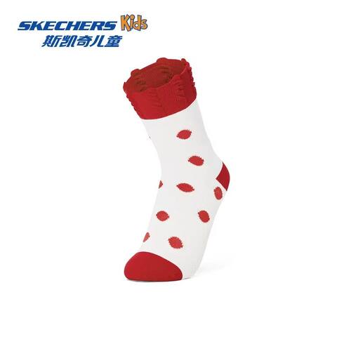 Skechers斯凯奇新年时尚中筒袜