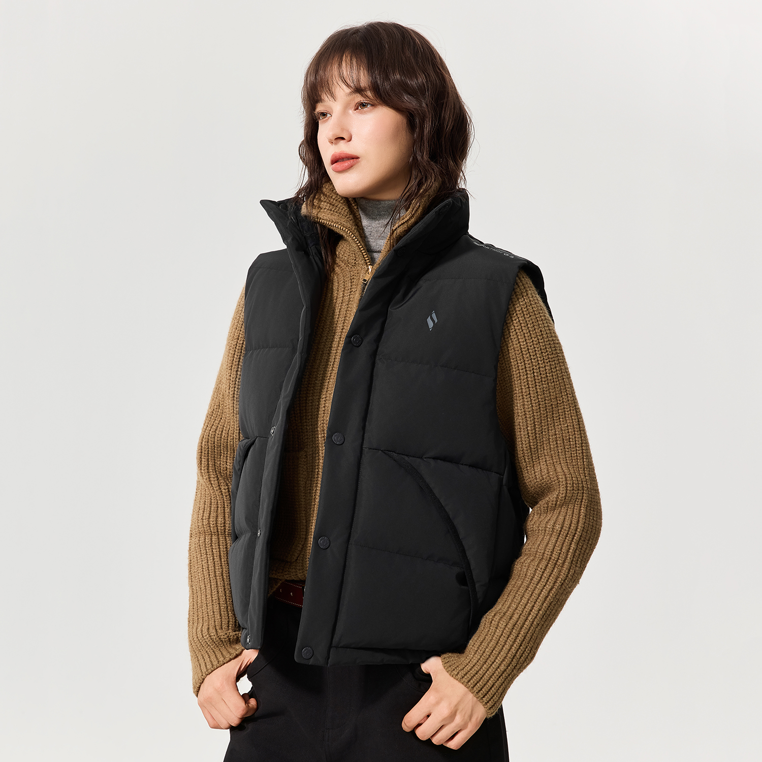 Skechers斯凯奇女士梭织羽绒马甲