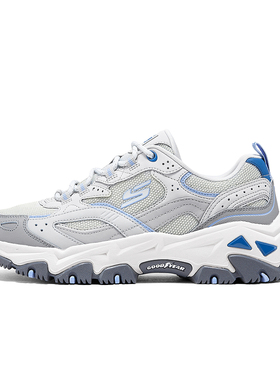 Skechers斯凯奇女鞋春夏款徒步户外鞋厚底耐磨运动休闲鞋180134
