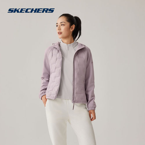 Skechers斯凯奇女士连帽羽绒服