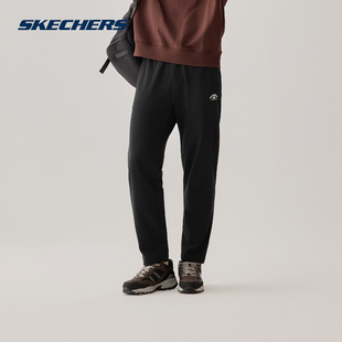 日常通勤休闲长裤 针织运动裤 L425M071 秋冬款 Skechers斯凯奇男士