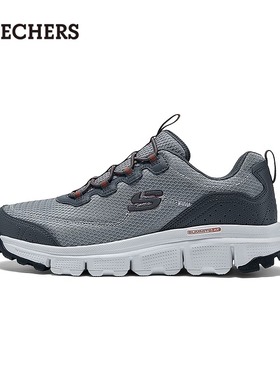 Skechers斯凯奇男子新款轻质耐磨运动鞋舒适一脚蹬健步男鞋237704