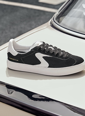 Skechers斯凯奇新款男士舒适低帮休闲板鞋复古时尚帆布鞋254000