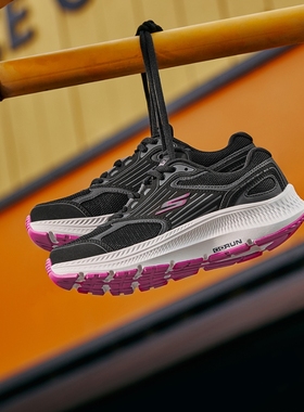 Skechers斯凯奇女鞋秋冬款暮光休闲跑步鞋轻质舒适运动鞋128606
