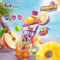 Wholesale of Master Kong Tropical Iced Black Tea 500ml*15 bottles in full cases, group purchase of tropical fruit-flavored tea beverages thumbnail 6