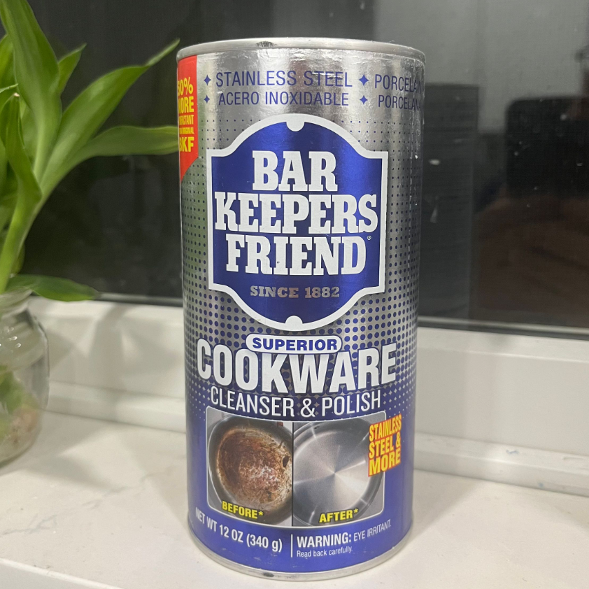 bkf不锈钢清洗剂去烧痕锅底锅具烧焦渍清洁剂除锈光亮去污粉厨房