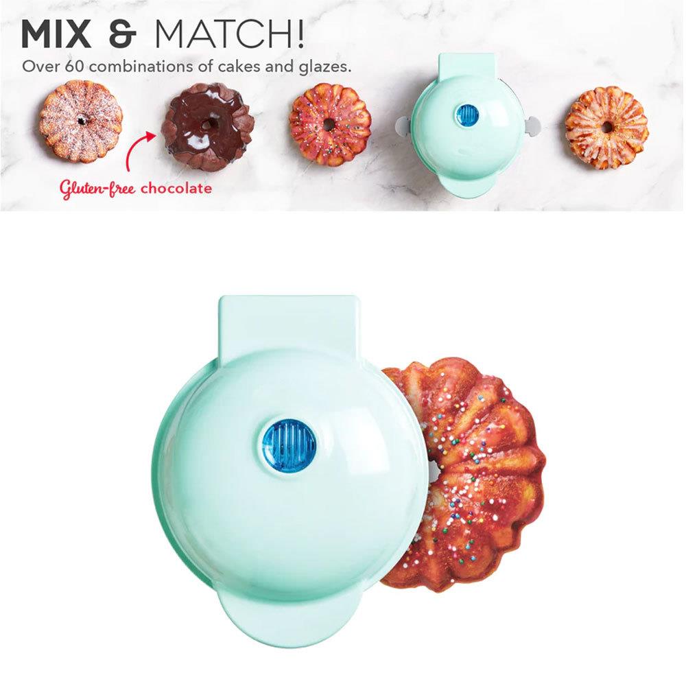 亚马逊 热销MINI BUNDT MAKER便携式迷你蛋糕机早餐机电饼铛家用