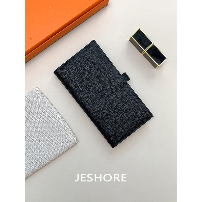 togo牛皮长款钱包证件收纳包