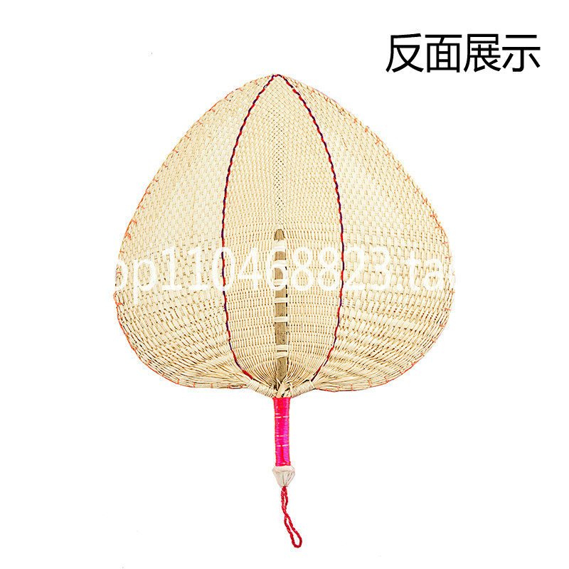 新品棕叶大蒲扇纯手工中国风古典蒲草编k织纳凉夏季老式芭蕉扇手