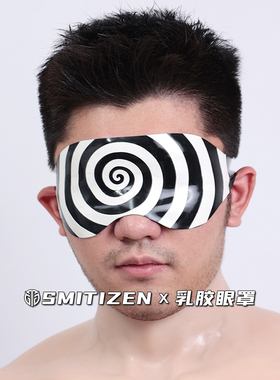 SMITIZEN乳胶眼罩道具Latex个性眼罩