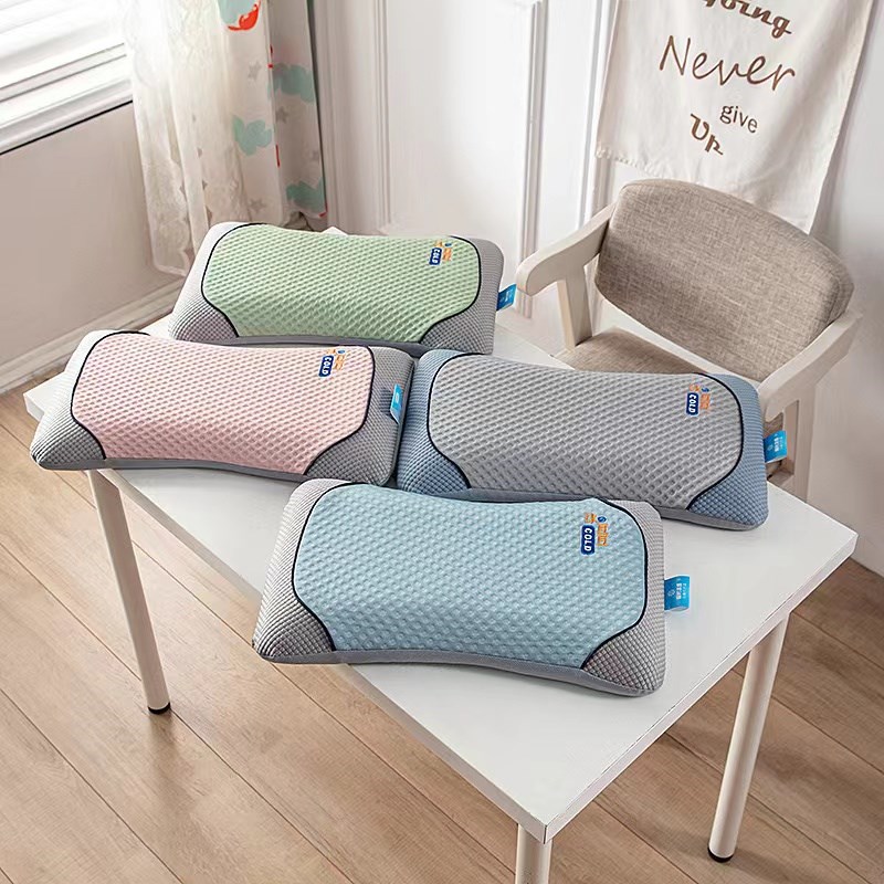 凉豆豆记忆午睡枕办公室午休小枕头透气趴睡枕Q教室小学生便携趴