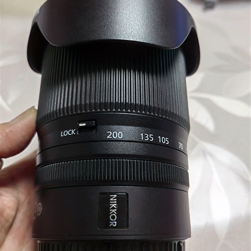 适用尼康Z卡口 24-200遮光罩28-75mm可反扣镜头67mm Z6II Z5. Z7I