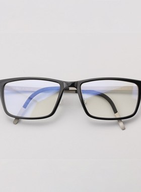 超轻眼镜架男复古近视眼 大脸板材眼睛框纯钛镜架方框眼镜架21003