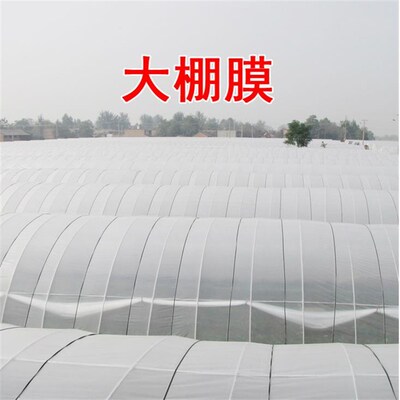 白色塑料薄e膜透明加厚大棚膜养殖膜塑料布塑料纸农膜地膜农用整