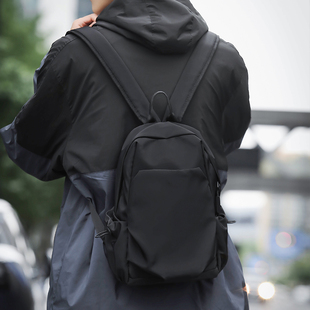 夏季新款双肩包男款简约背包潮牌斜挎胸包休闲百搭迷你通勤书包女