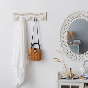 你可居门后挂钩一排玄关创意长条宿舍壁挂卧室墙壁墙上可爱少女