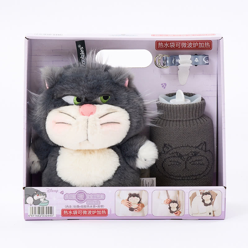 山姆超市代购 多功能暖宝宝三件套 路西法 硅胶微波炉加热水袋包