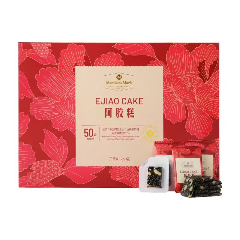 山姆食品代购店阿胶糕 250g 阿胶含量≥26% 口感软糯 独立包装