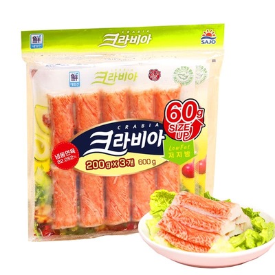 原味袋装进口蟹肉棒会员超市
