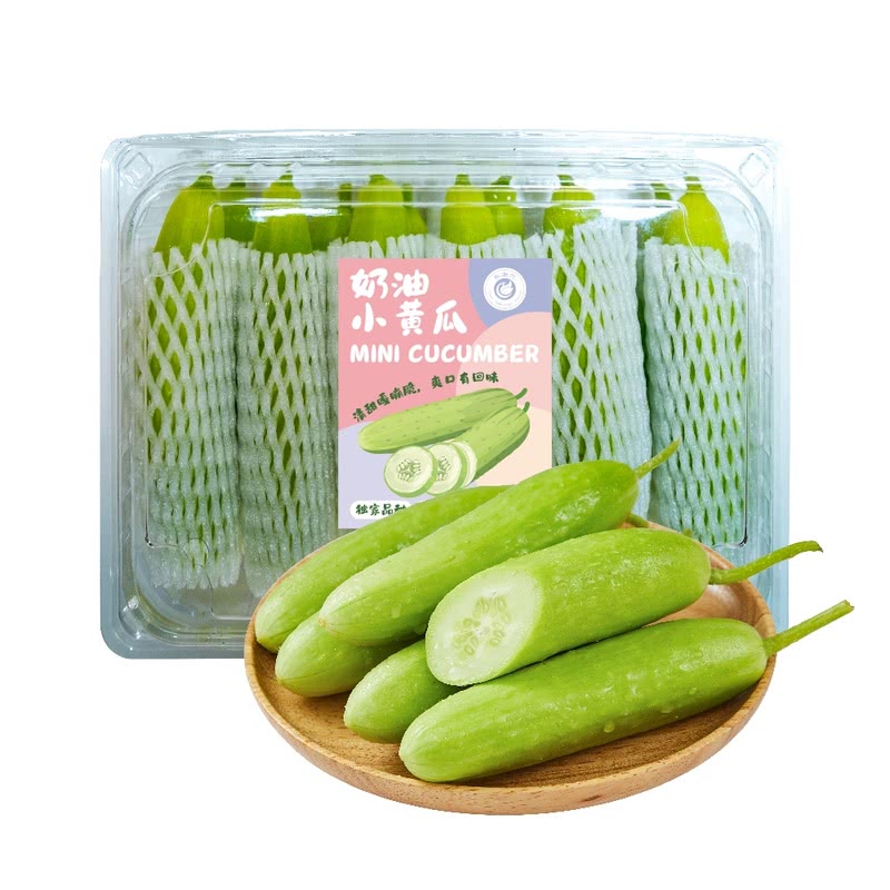 山姆会员超市代购 奶油小黄瓜850g 即食 凉拌 清炒 新鲜蔬菜水果