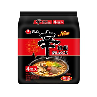 盒马超市代购 农心黑牌辛拉面 猪骨汤面/香菇牛肉面 即食方便面条
