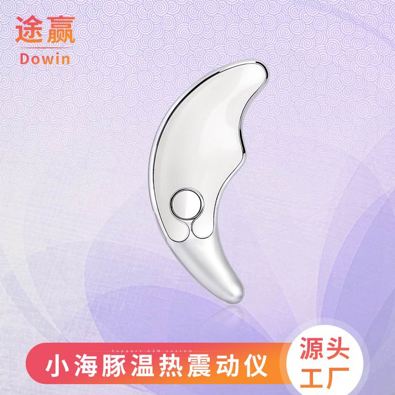 小海豚美容器 手持温热导入仪 LED彩光护肤震动厂家