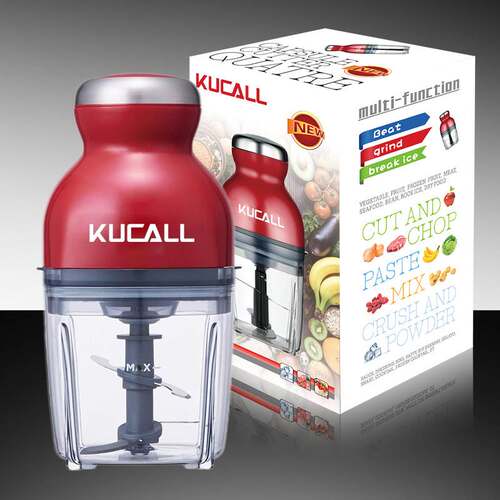 KUCALL红色胶囊绞肉机家用辅食碎冰 东南亚Capsule Cutter Quatre