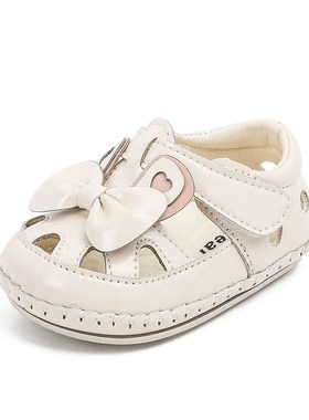 2024年婴儿凉鞋子春秋款一岁女宝宝鞋6到12个月婴幼儿公主学步鞋8